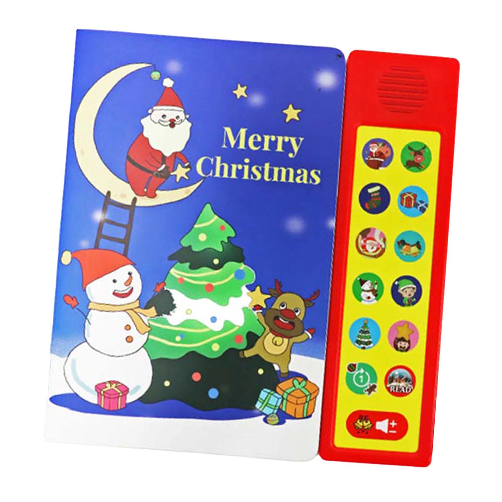 Kids Education Rhymes - Рождественская музыкальная книга с детскими песнями,