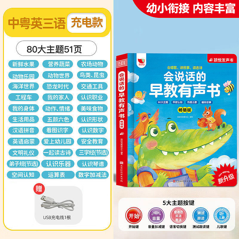 Детская звуковая книга с колыб – обзор и цена Kids Education Rhymes