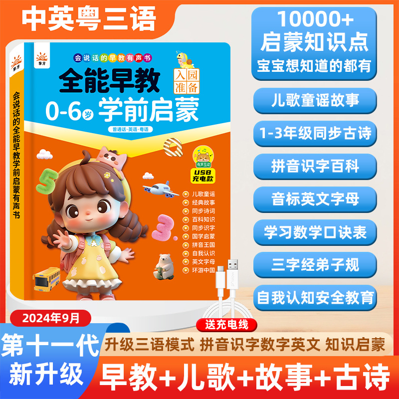 Звуковая книга для раннего раз – обзор и цена Kids Education Content