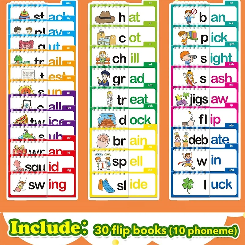 30 книг-раскладушек для чтения – обзор и цена Kids Education Rhymes